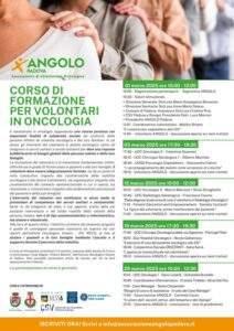 Corso per volontari in oncologia